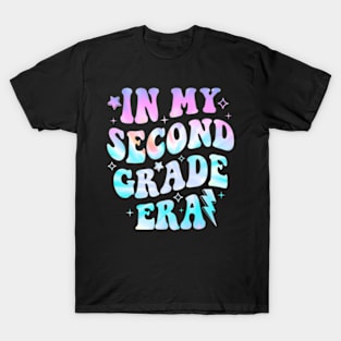 Back to School In My 2nd Second Grade Era Teacher Kids T-Shirt